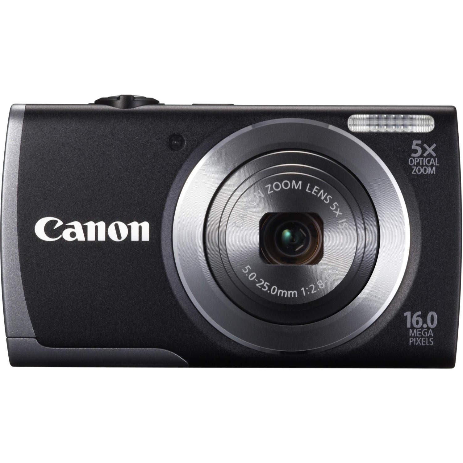 Canon Powershot A3500 16MP Digital Camera - Black - Laptops Direct